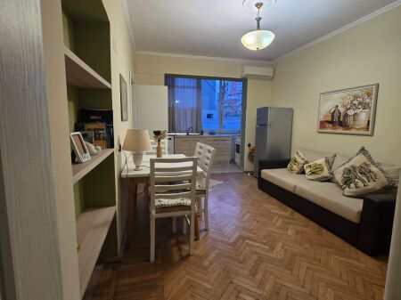 Apartment 1+1 for Rent in the Center of the Albanian Post Office, at the Cham Market
