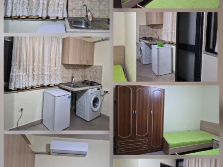 Tirane, Studio apartment 1+1 for rent, 1st floor, 30 m² 300 Thousand Lek (Qemal Stafa Street opposite Fan Noli School-2 min from New Bazaar)
