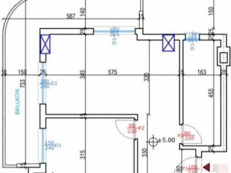 Apartment For Sale 1+1 In Qerret (ID BDR30) Kavaje