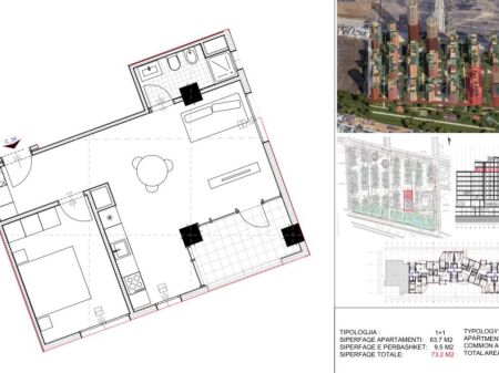 Vendita | Appartamento 1 + 1 | River Park Residence | 84000 €