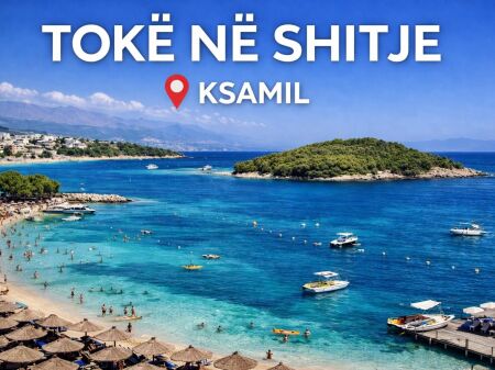 🌴 Shitet Tokë premium në Ksamil – pranë detit 🌊
