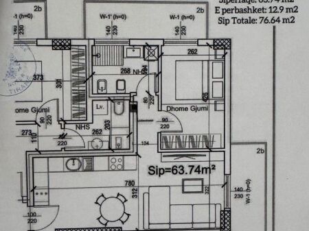 APPARTAMENTO 1+1 IN VENDITA – TIRANA PORTA E RE