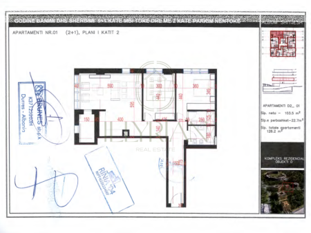Morina city palace | Appartamento con tipologia 2+1 in vendita!