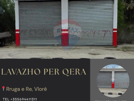  Lavaggio auto in affitto in una super posizione a Valona!