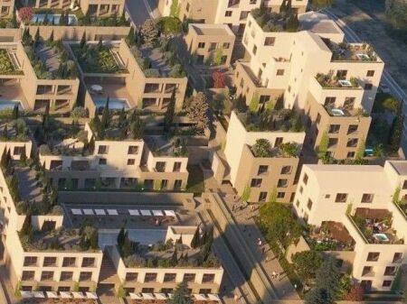  Appartamento 2+1 + Veranda in Vendita – Square Village, Dhërmi 