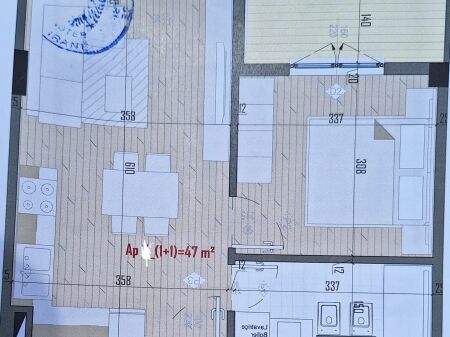 Apartament 1+1 për shitje në Univers City