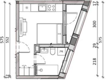 STUDIO APARTMENT FOR SALE 31 M2 ALI DEMI 63,000 EURO FH-70357