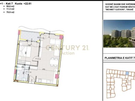  Apartment 1+1 for sale at Aluna Residence!