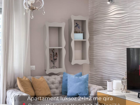 Jepet me qira apartment 2+1+2 Pavarotti (pranë Kopshtit Zoologjik)