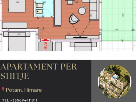  Appartamento in vendita a Golden Stone Residence – Potam, Himarë