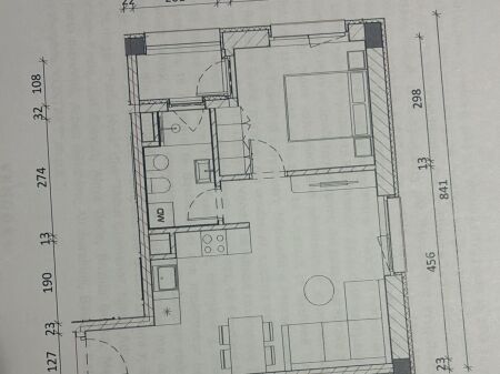 Shitet Apartament 1+1 – Kompleksi Kadiu, Ali Dem