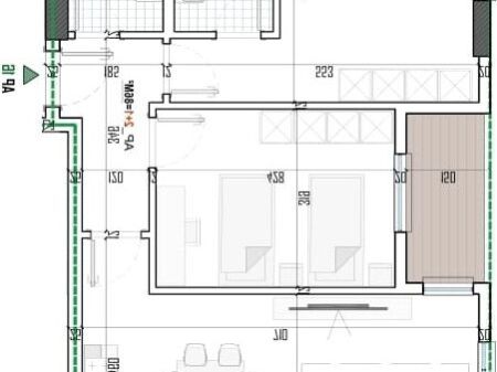 Paion Residence, Paskuqan – Appartamento 2+1+2+ balcone in vendita!