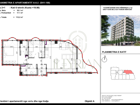 Appartamento Esclusivo 2+1 a Tirana – Spazio Grande & Design Moderno