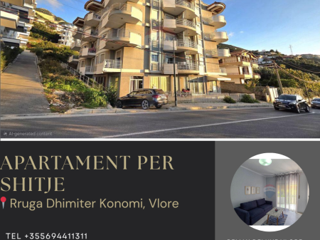  Appartamento 1+1 in Vendita a Uji i Ftohtë, Valona – Super Occasione!
