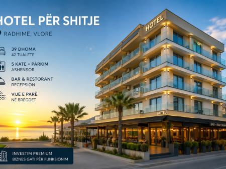 Hotel per Shitje ne Radhime!
