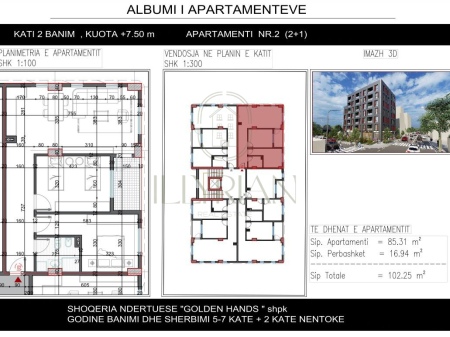 Appartamento Moderno 2+1 a Paskuqan – Spazio, Comfort e Investimento Sicuro