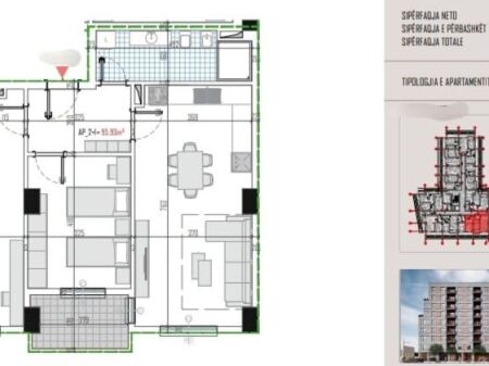 VENDESI APPARTAMENTI 1+1 E 2+1 NELLA ZONA DI KAMZA