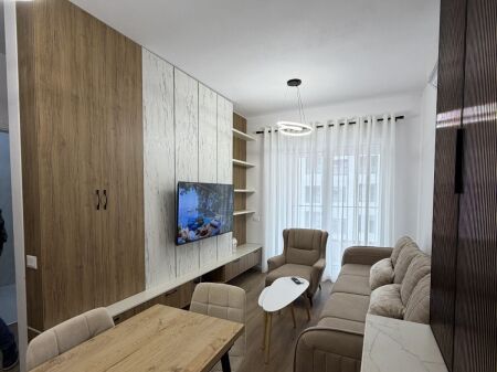 For rent Apartment 1+1, Ali Dem Kadiu Complex 450 Thousand lek
