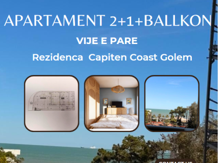 Appartamento 2+1 + balcone in vendita nella Residenza Captain Coast, Golem