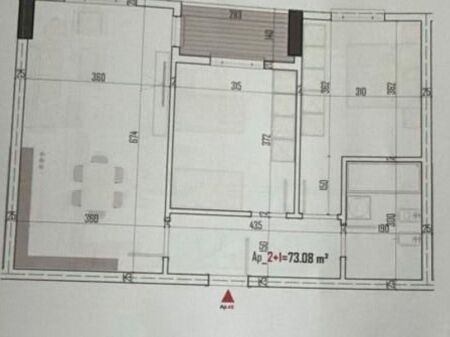 Shitet Apartament 2+1 Pakuqan
