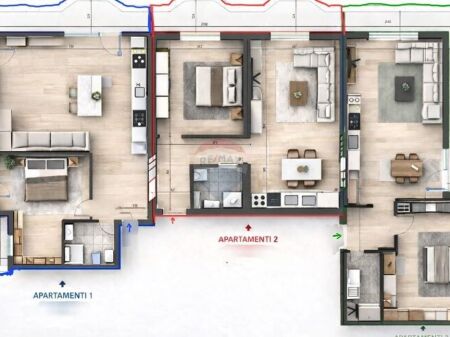 Shiten 3 Apartamente te Brryli ID: 530491011-214