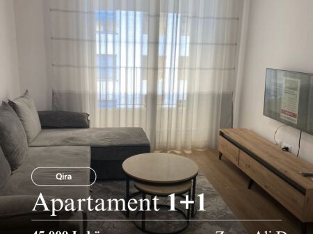 APARTMENT 1+1 FOR RENT – KAIMI RESIDENCE, ALI DEMI, TIRANA 