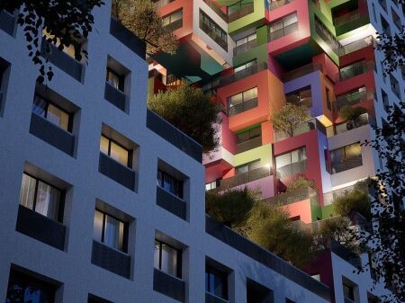 Shitet Apartament 2+1 te Tirana Boulevard