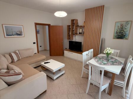 FOR RENT 1+1 APARTMENT AT PORT STREET, DURRES