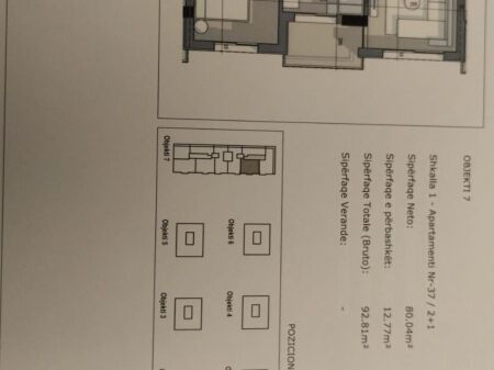 SHITET APARTAMENT 2+1 - RR. 5 MAJI, TIRANE