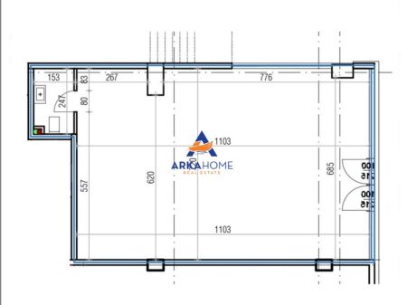 LOCALE COMMERCIALE IN AFFITTO 97M2 "21 DHJETORI" 2500 EURO