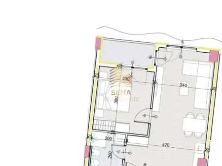 Shitet, Apartament 1+1+BLK, Paskuqan – “Aluna” Residence, 88.600 Euro