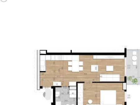 Shitet apartament 1+1- Fusha e aviacionit