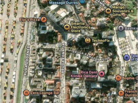 AMBIENTE IN AFFITTO OPEN SPACE IN VIA EGNATIA VICINO BLUE STAR, DURRËS !