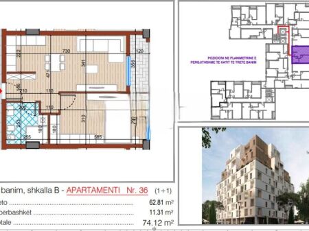 VIZION PLUS, SHESIM APARTAMENT 1+1