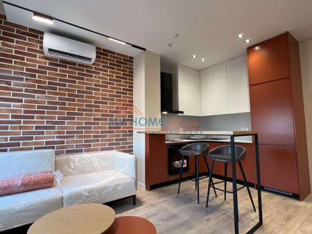 Apartment 1+1 + Parking Space for rent near the Train Station in Tirana