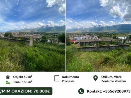 Objekt ne shitje Orikum