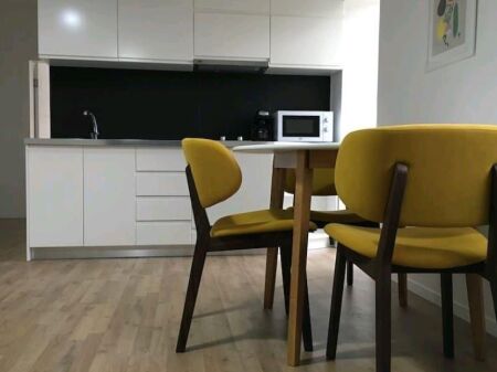 Elbasan Street, near Bar Meduza, apartment 1+1, furnished, for rent. 58,000 Leke