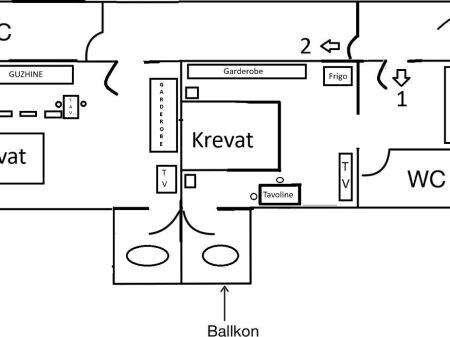 Shitet apartament tek Blloku Ambasadave