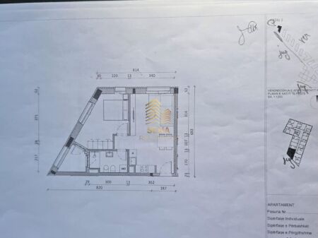 Shitet, Okazion Apartament 1+1+Blk, Ali Demi- Rezidenca Kadiu, 102.400 Euro