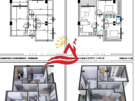 2+1 Apartments in Golem near Epidamn White Sensation (ID 41212224)
