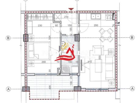 Appartamento 1+1 in Vendita a Shengjin (ID 41111559 )
