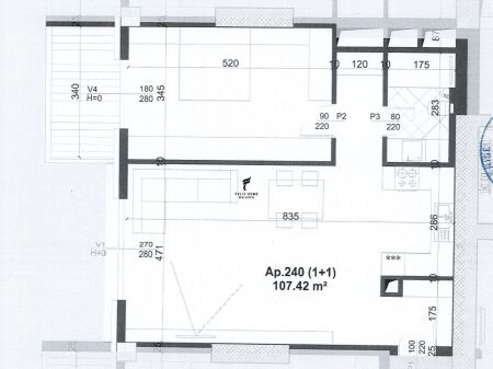 SHITET APARTAMENT 1+1 LAPRAKA 29.500.000 LEKE FH-73381