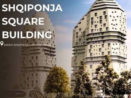 Shitet Apartament 2+1+2 tek Shqiponja Square Building  Ish Sheshi Shqiponja