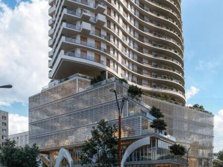 Shitet apartament 1+1 në një nga kullat më prestigjioze në Tiranë, pjesë e The Fourty Four Tower.