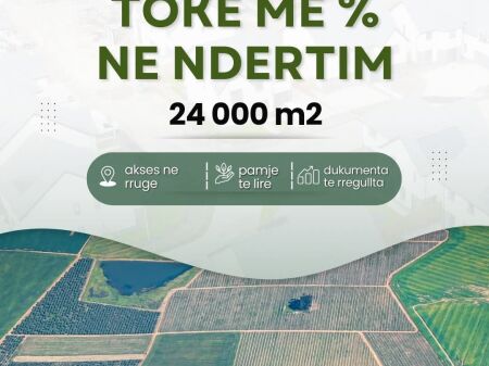 TERRENO CON PERCENTUALE A FARKE 24 000 M2