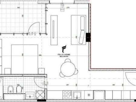 SHITET APARTAMENT 1+1 ASTIR 9.000.000 LEKE FH-73603