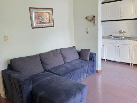For rent 1+1 apartment with balcony in the center of Tirana, near the Post Office, suitable for 3 people