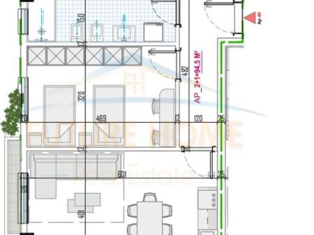 Appartamento 2+1, Albulena Residence, Paskuqan