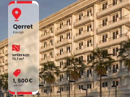 Apartment 1+1 for sale, Qerret, Kavaje