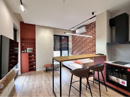 For rent 1+1 Petrela Residence, Karl Gega Street